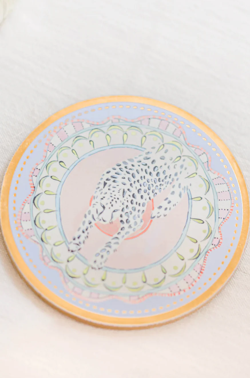 Yvonne Ellen Round Animals Coasters ( Set Of 4 ) - Image 6