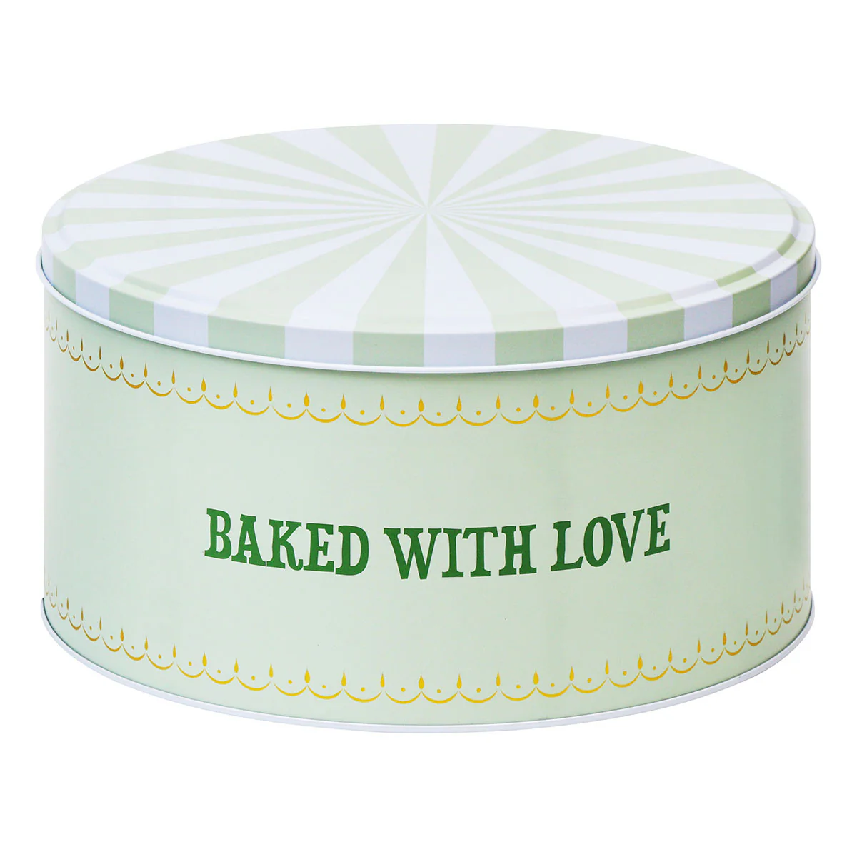 Yvonne Ellen Round Cake Tins, Slogan (Set Of 2 ) - Image 3