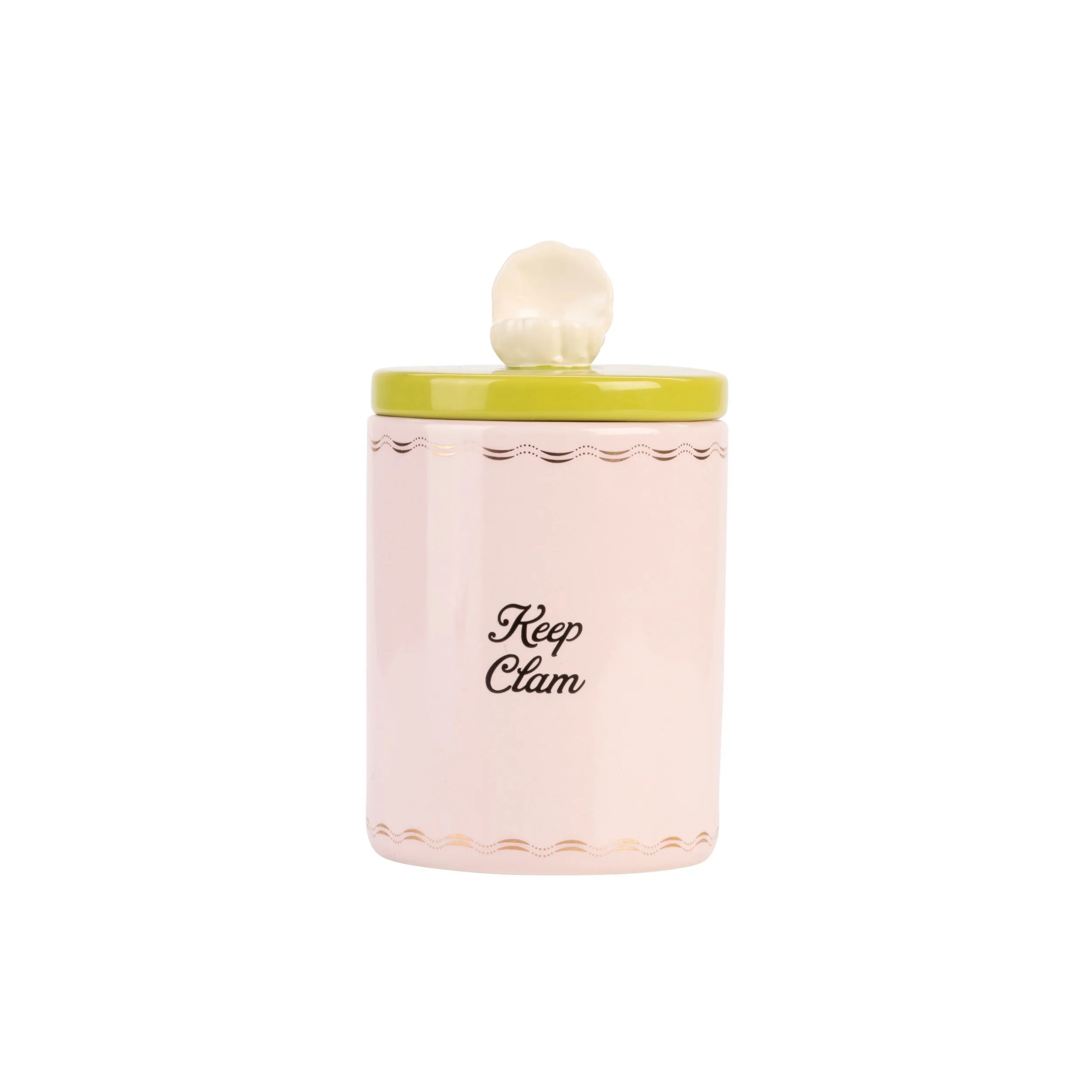 Yvonne Ellen Round Storage Jar, Lobster - Image 3
