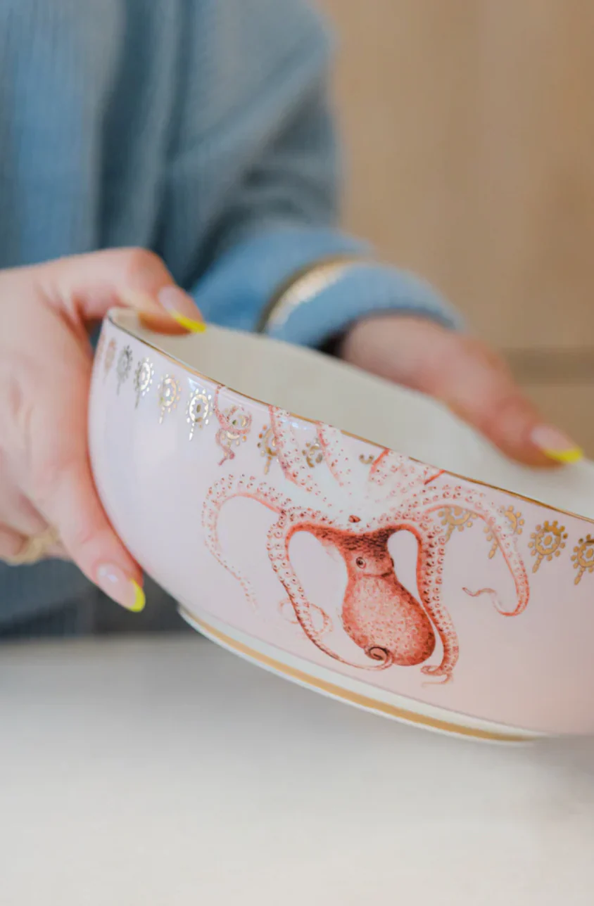 Yvonne Ellen Serving Bowl, Octopus - Image 6
