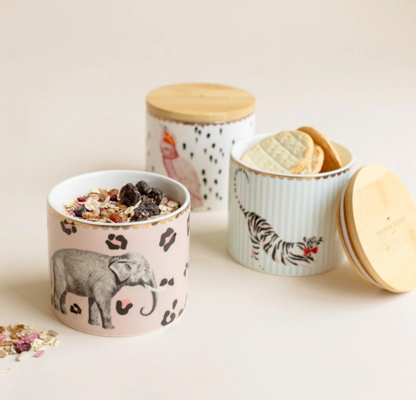 Yvonne Ellen Small Storage Jar, Tiger - Image 9