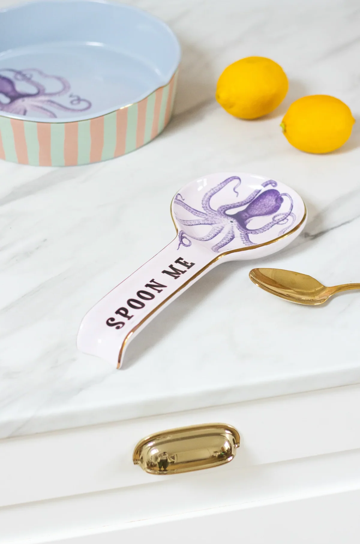 Yvonne Ellen Spoon Rest, Octopus - Image 3