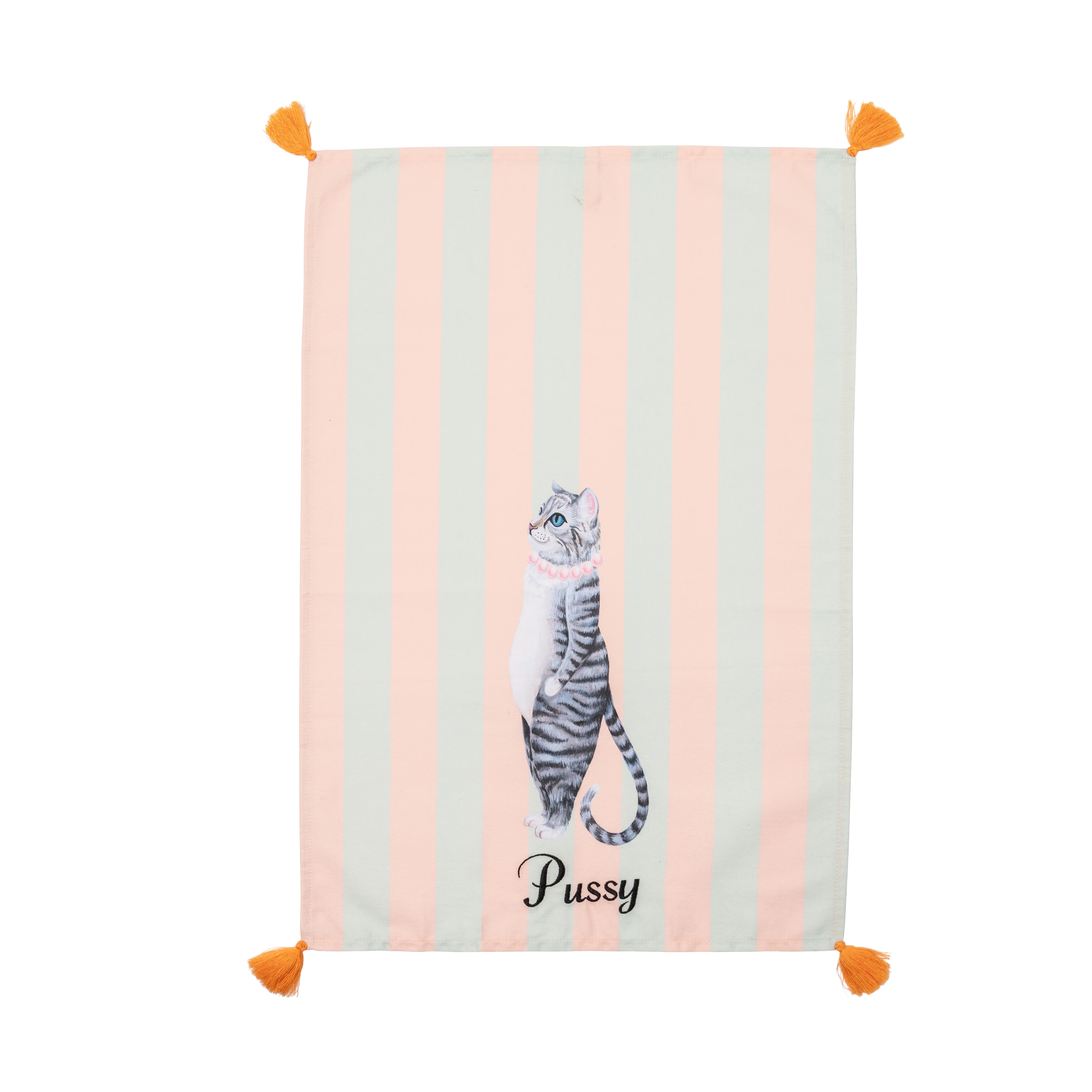 Yvonne Ellen Tea Towels, Pussy Cat - Image 5