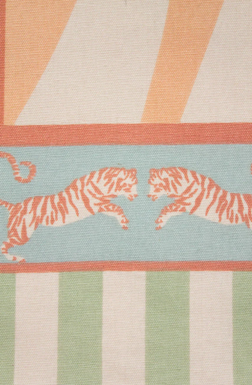 Yvonne Ellen Tiger Cotton Tablecloth - Image 6