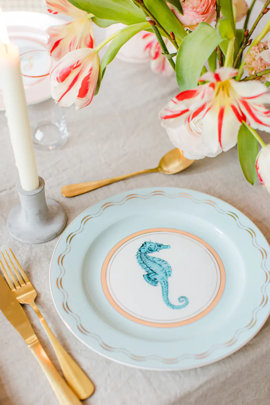 Yvonne Ellen Under The Sea Dinner plates, (Set Of 4) - Image 6