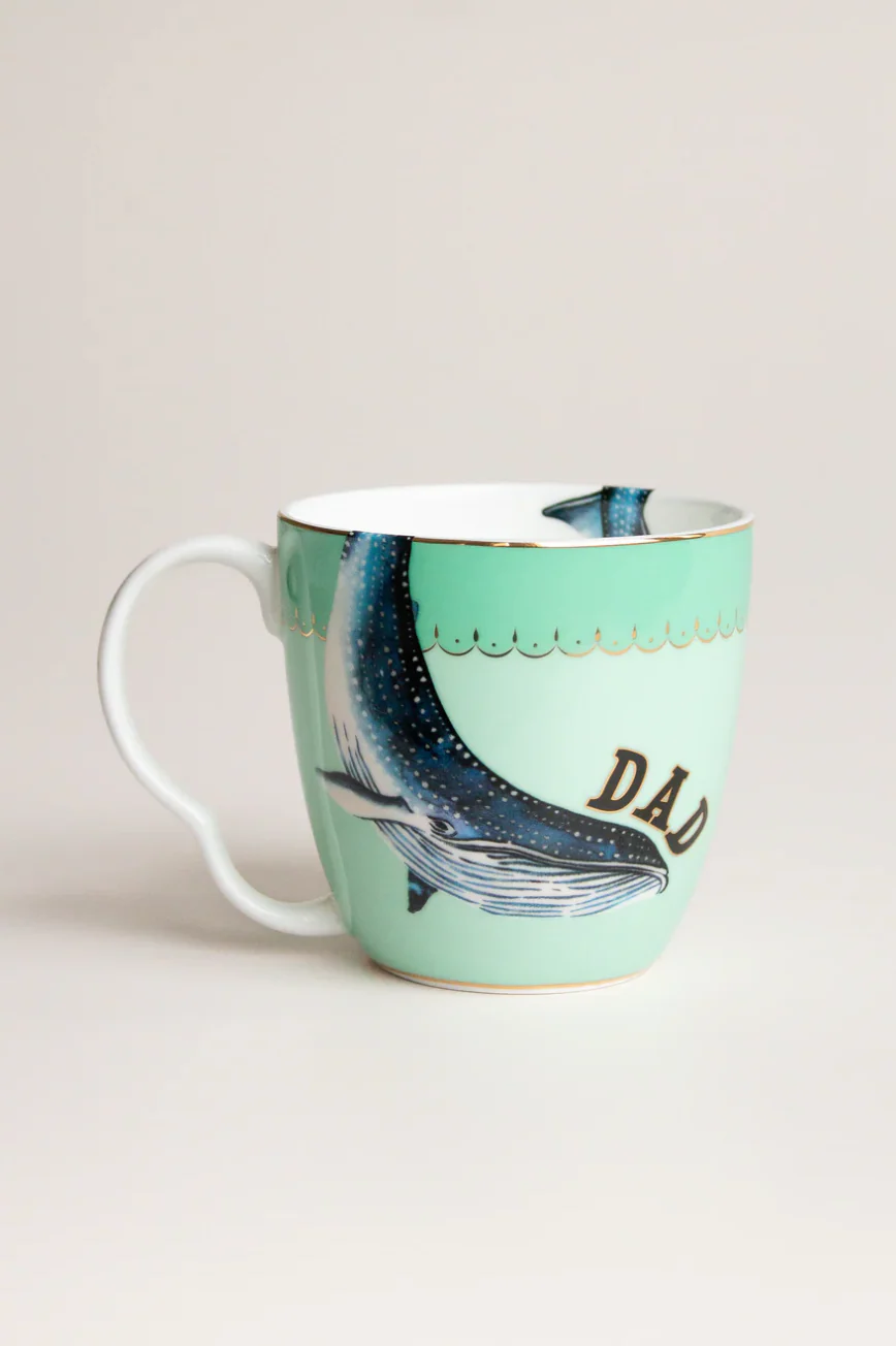 Yvonne Ellen Whale  Large Mug - Image 2