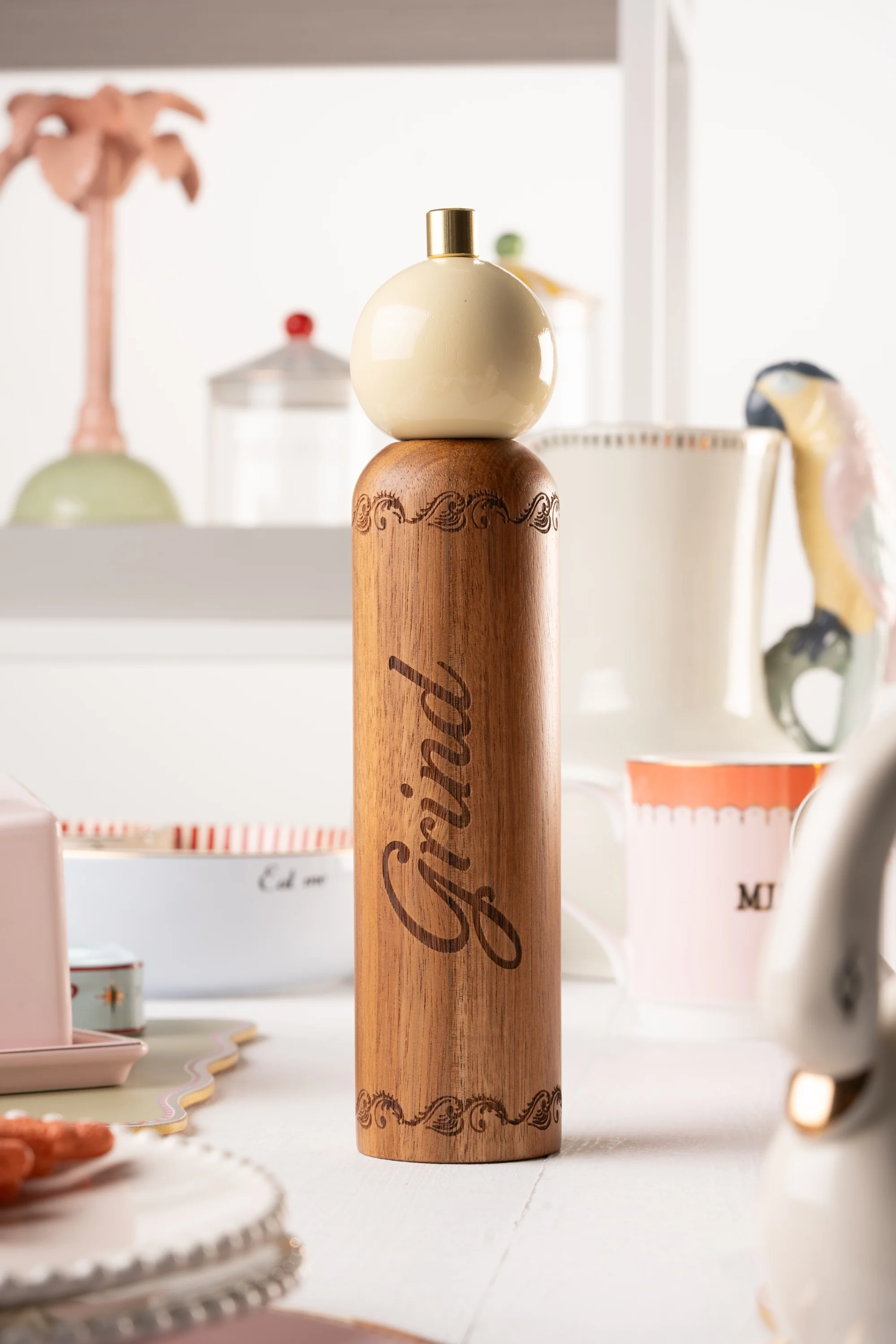 Yvonne Ellen Wood Pepper Grinder - Image 6